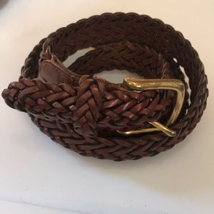 Coach woven belt